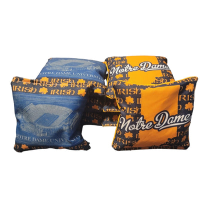 All Weather Notre Dame Cornhole Bags (8 bags)