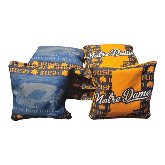 All Weather Notre Dame Cornhole Bags (8 bags)