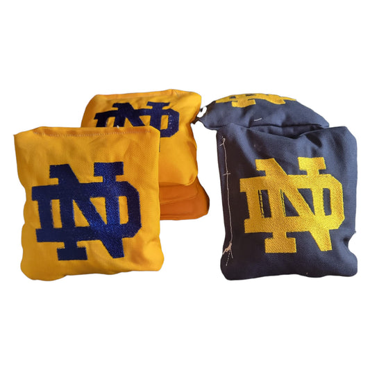 Notre Dame Cornhole Bags (8 bags)