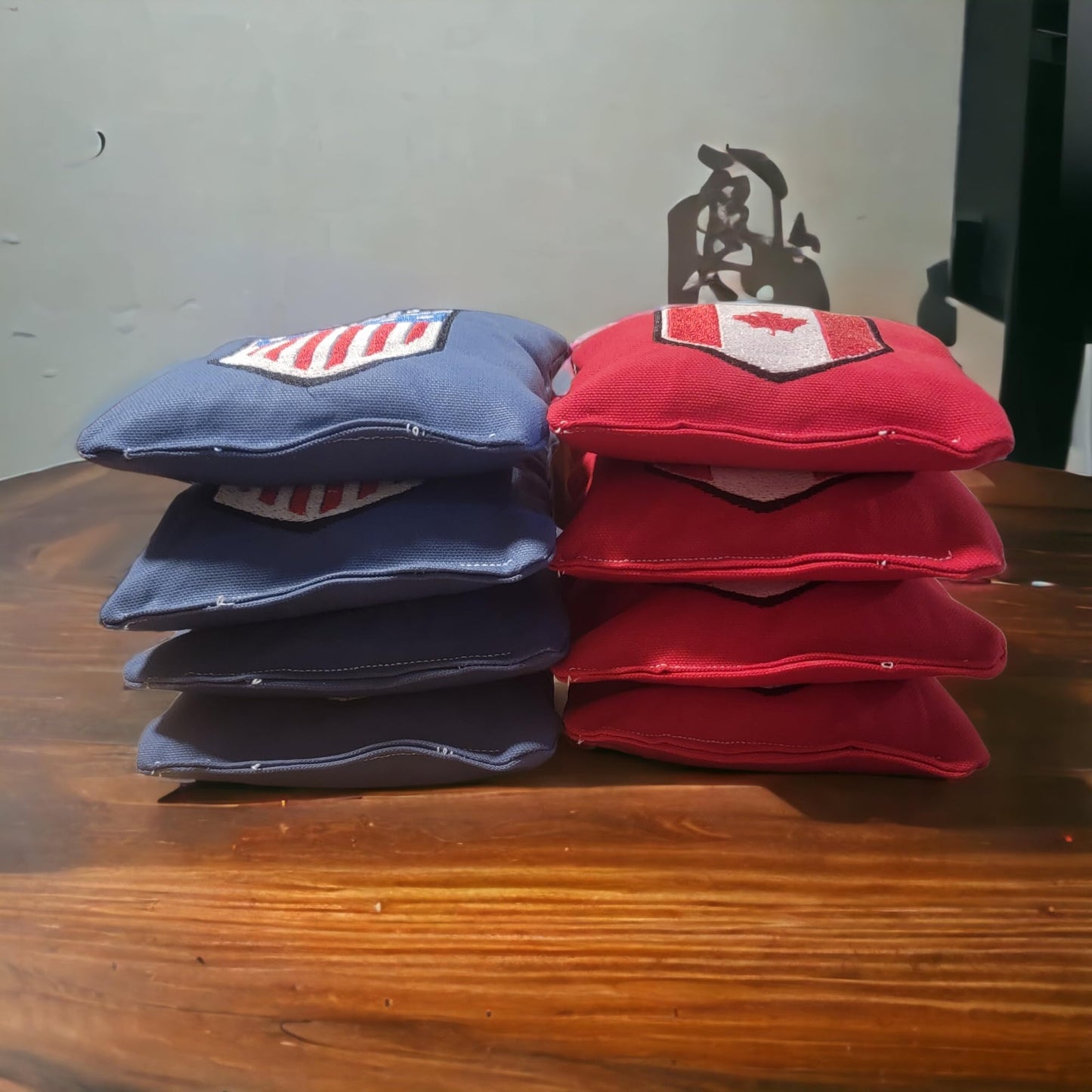 American vs Canadian Cornhole Bags (Free Shipping) (8 bags)