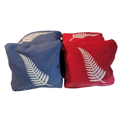 All Weather New Zealand Flag/Fern Cornhole Bags (8 bags)