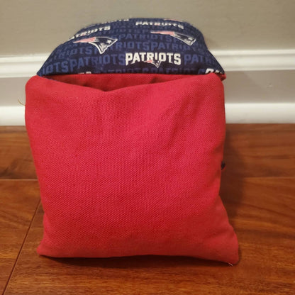 Patriots Cornhole Bags (8 bags)