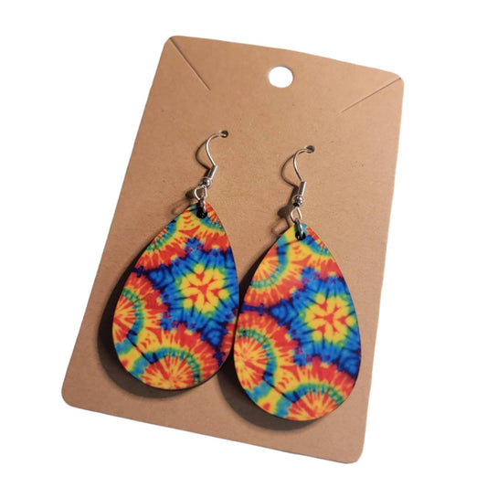 Tie Dye Earrings