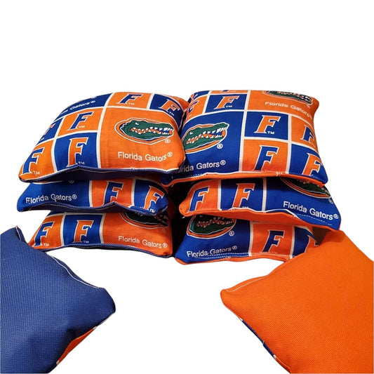 All Weather Florida Cornhole Bags (8 bags)