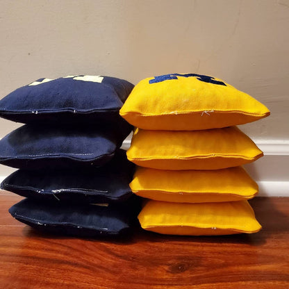 All Weather Michigan Cornhole Bags (8 bags)