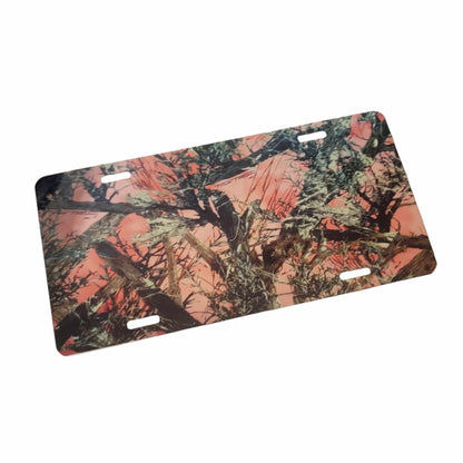 Camouflage Front License Plate