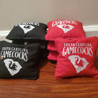 All Weather USC Gamecock Cornhole Bags (8 bags)