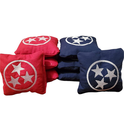 All Weather Tennessee TriStar Cornhole Bags (8 bags)