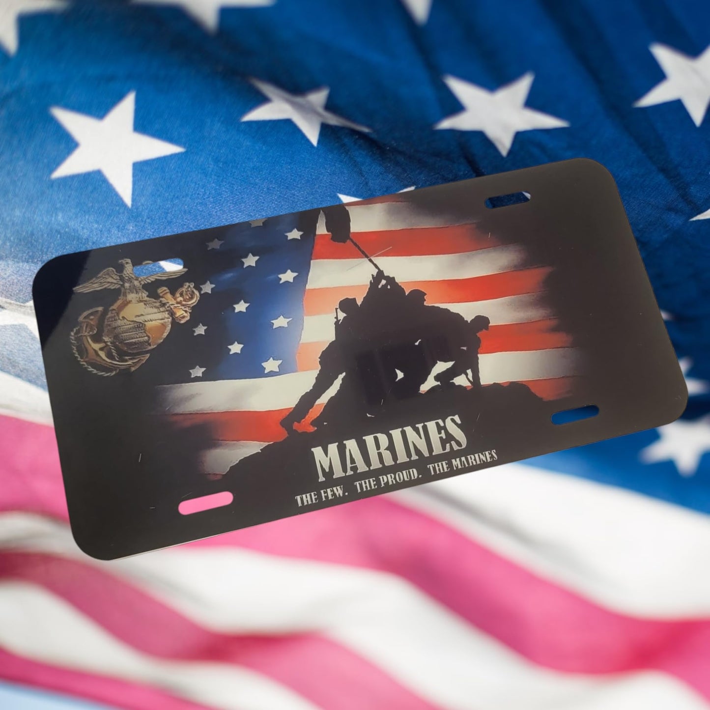 US Marine Corps Military Front License Plate