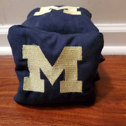 Michigan Cornhole Bags (8 bags)