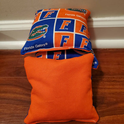 Florida Cornhole Bags (8 bags)