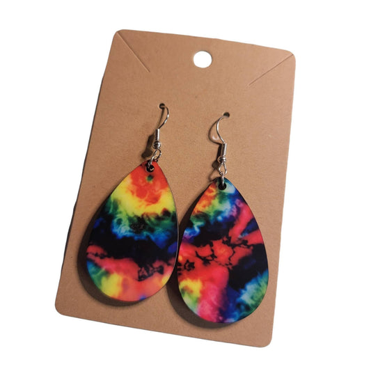 Tie Dye Earrings