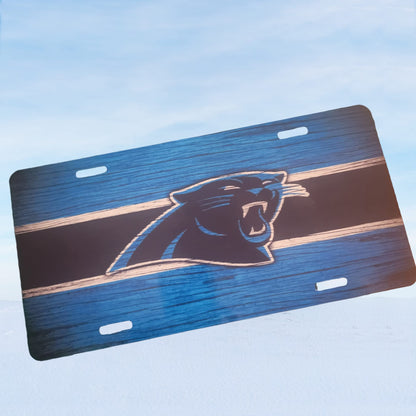 Panthers Front License Plate