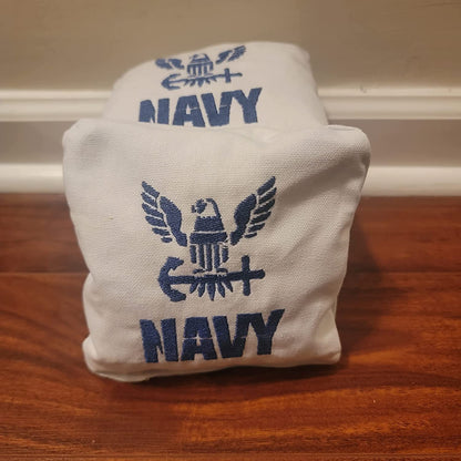 All Weather United States Navy Cornhole Bags (8 bags)