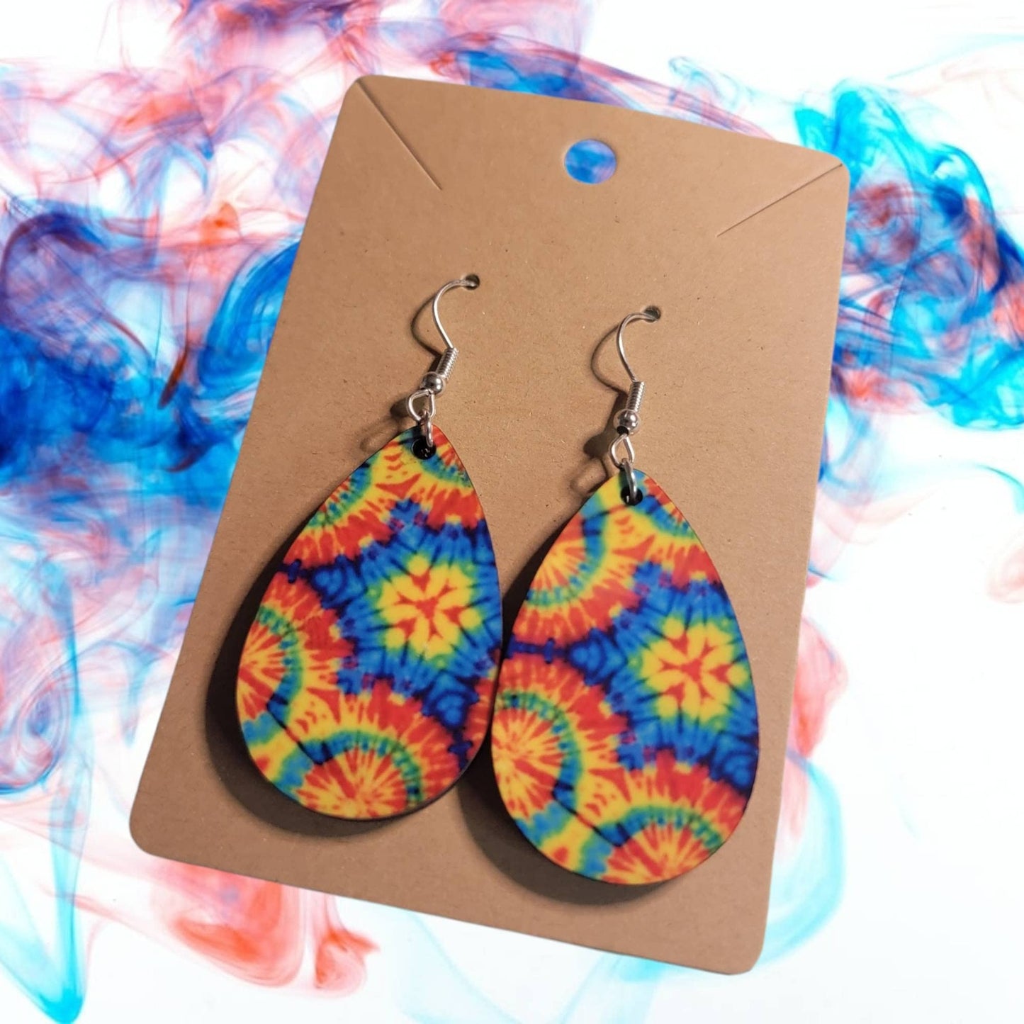 Tie Dye Earrings