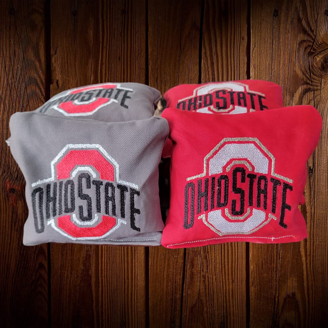 All Weather Ohio State Cornhole Bags (8 bags)