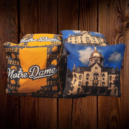 Notre Dame Cornhole Bags (8 bags)