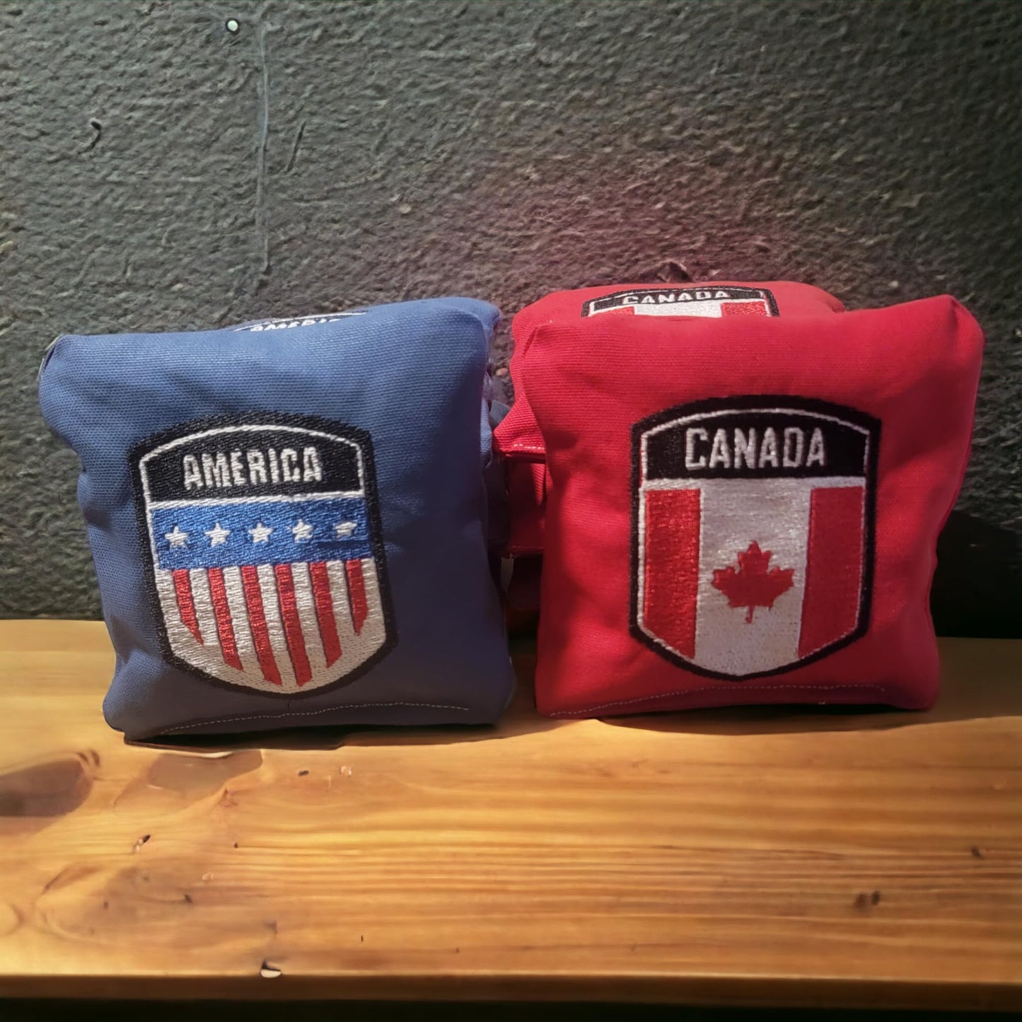 All Weather American vs Canadian Cornhole Bags (Free Shipping) (8 bags)