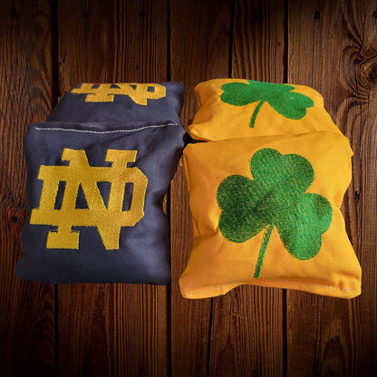 Notre Dame Cornhole Bags (8 bags)