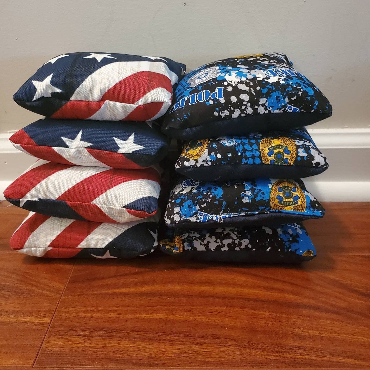 First Reponders Police Cornhole Bags (8 bags)