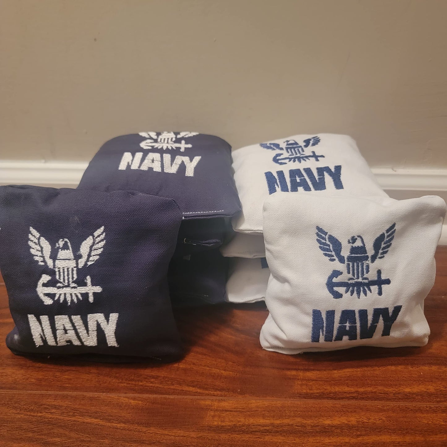 United States Navy Cornhole Bags (8 bags)