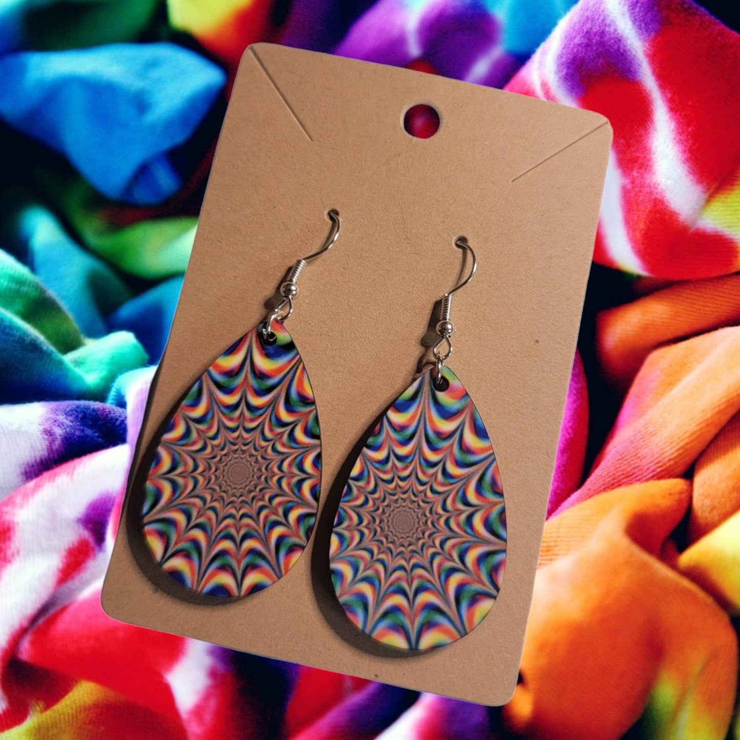 Tie Dye Earrings