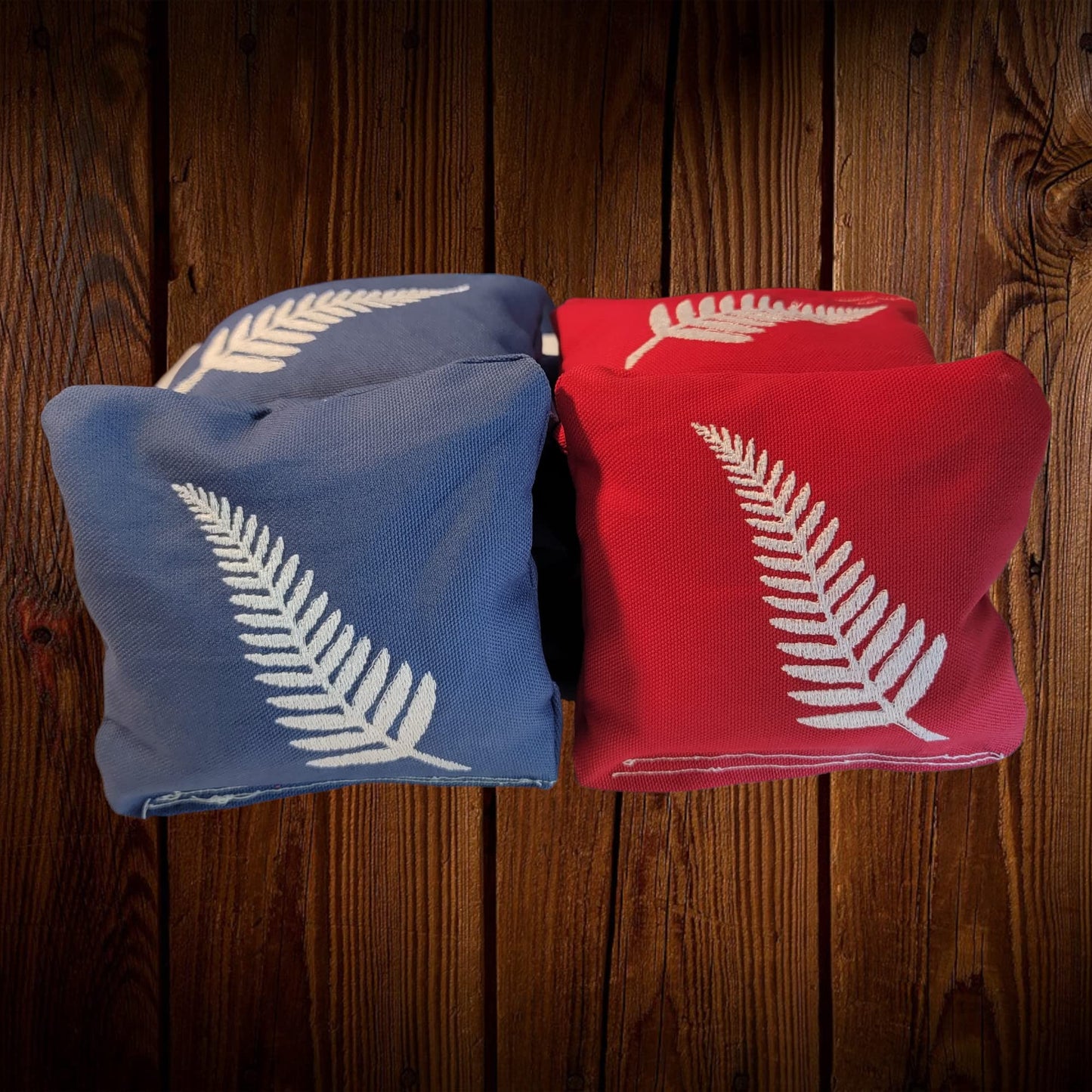 New Zealand Flag/Fern Cornhole Bags (8 bags)