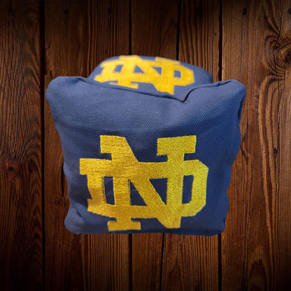 All Weather Notre Dame Cornhole Bags (8 bags)