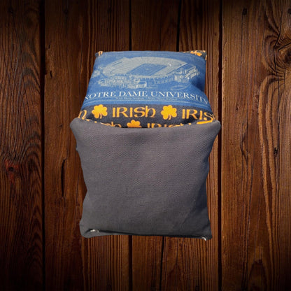 All Weather Notre Dame Cornhole Bags (8 bags)