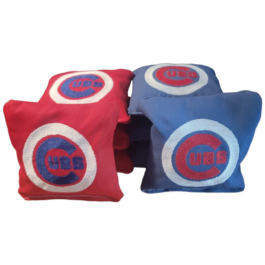 All Weather Cubs Cornhole Bags (8 bags)