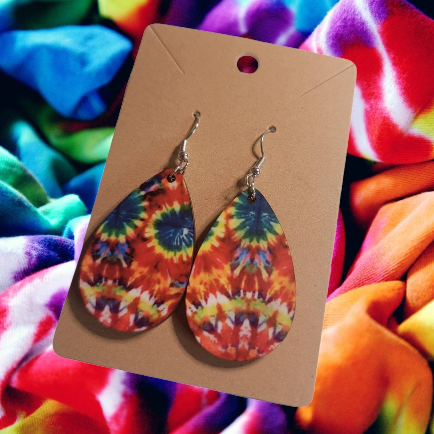 Tie Dye Earrings