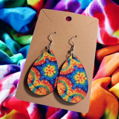 Tie Dye Earrings