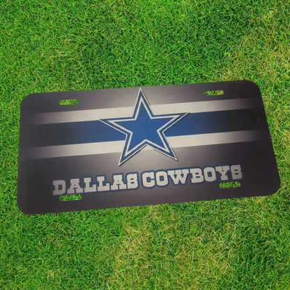 Cowboys Front License Plate