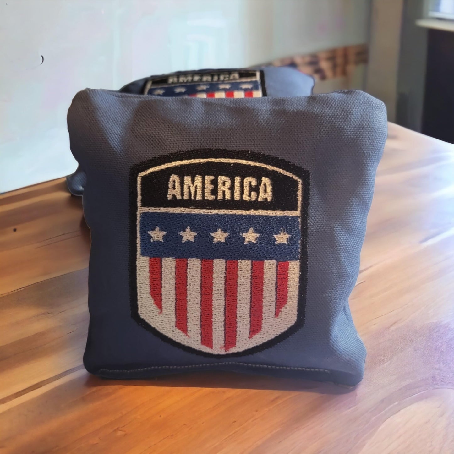 American Flag Style Cornhole Bags (8 bags)