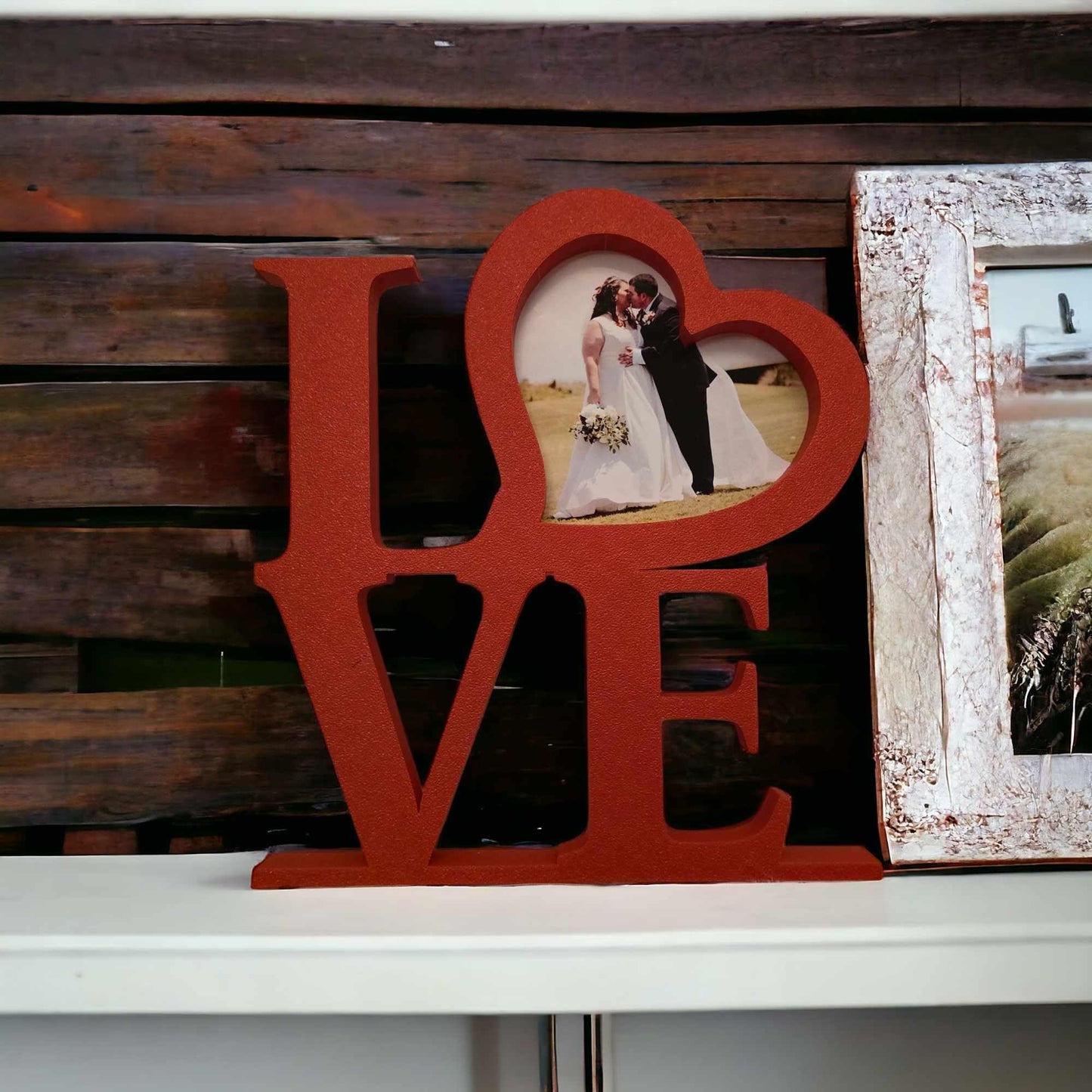 Love Photo Frame, Valentine's Day Gifts for Her, Wife, Girlfriend, Mom, Dad, Friends, Wedding Anniversary, Engagement, Birthday, Christmas, Thanksgiving, Home Decor