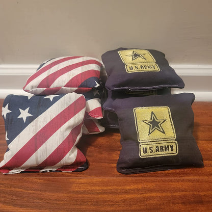 All Weather United States Army Cornhole Bags (8 bags)