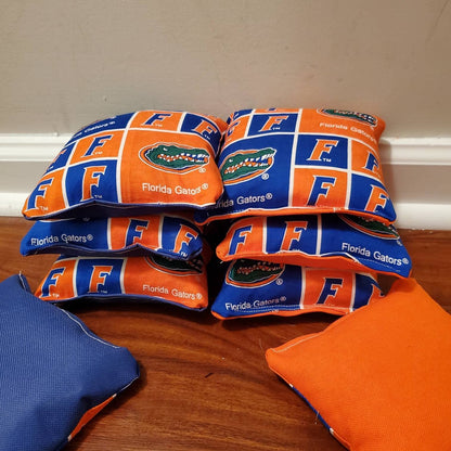 Florida Cornhole Bags (8 bags)