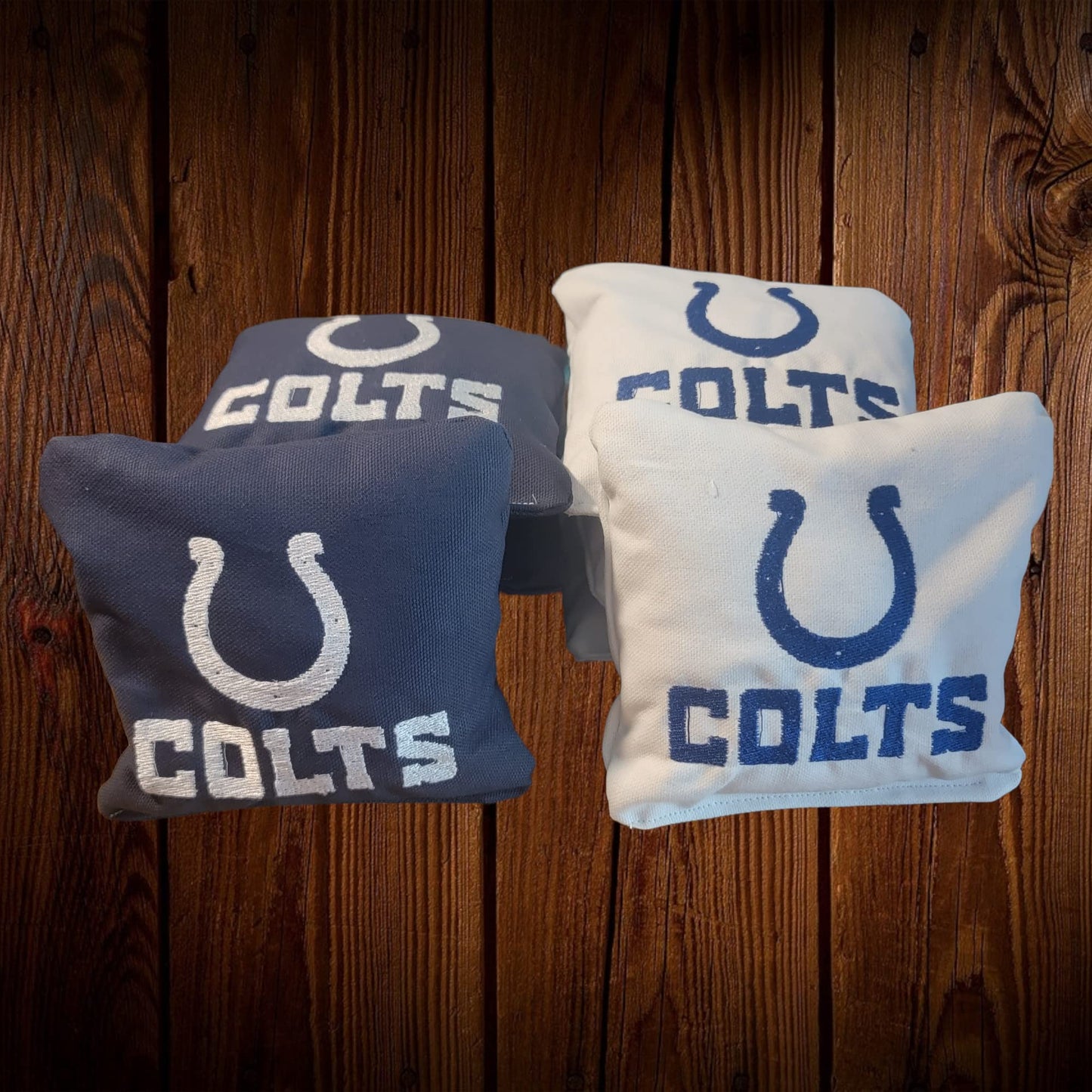 Colts Cornhole Bags (8 bags)