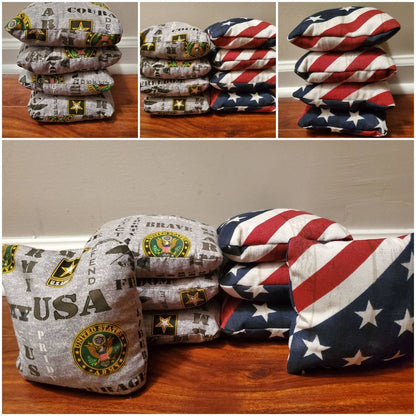 United States Army Cornhole Bags (8 bags)