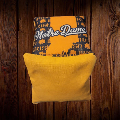 All Weather Notre Dame Cornhole Bags (8 bags)