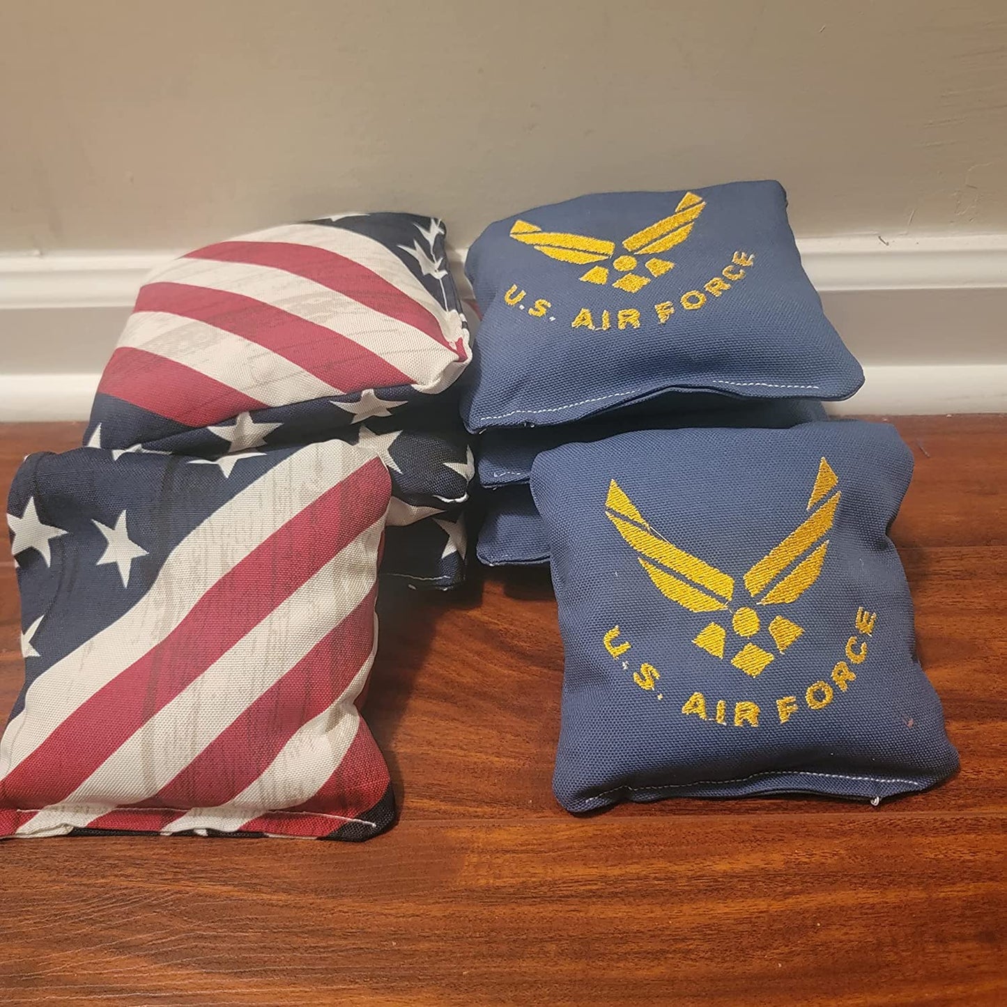 All Weather United States Air Force Cornhole Bags (8 bags)