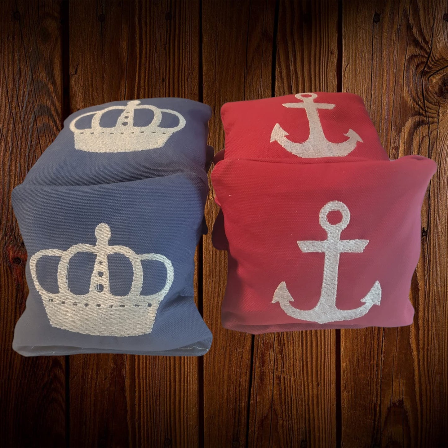 Crown and Anchor Cornhole Bags (Free Shipping) (8 bags)