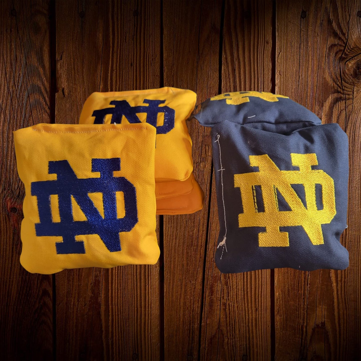 Notre Dame Cornhole Bags (8 bags)