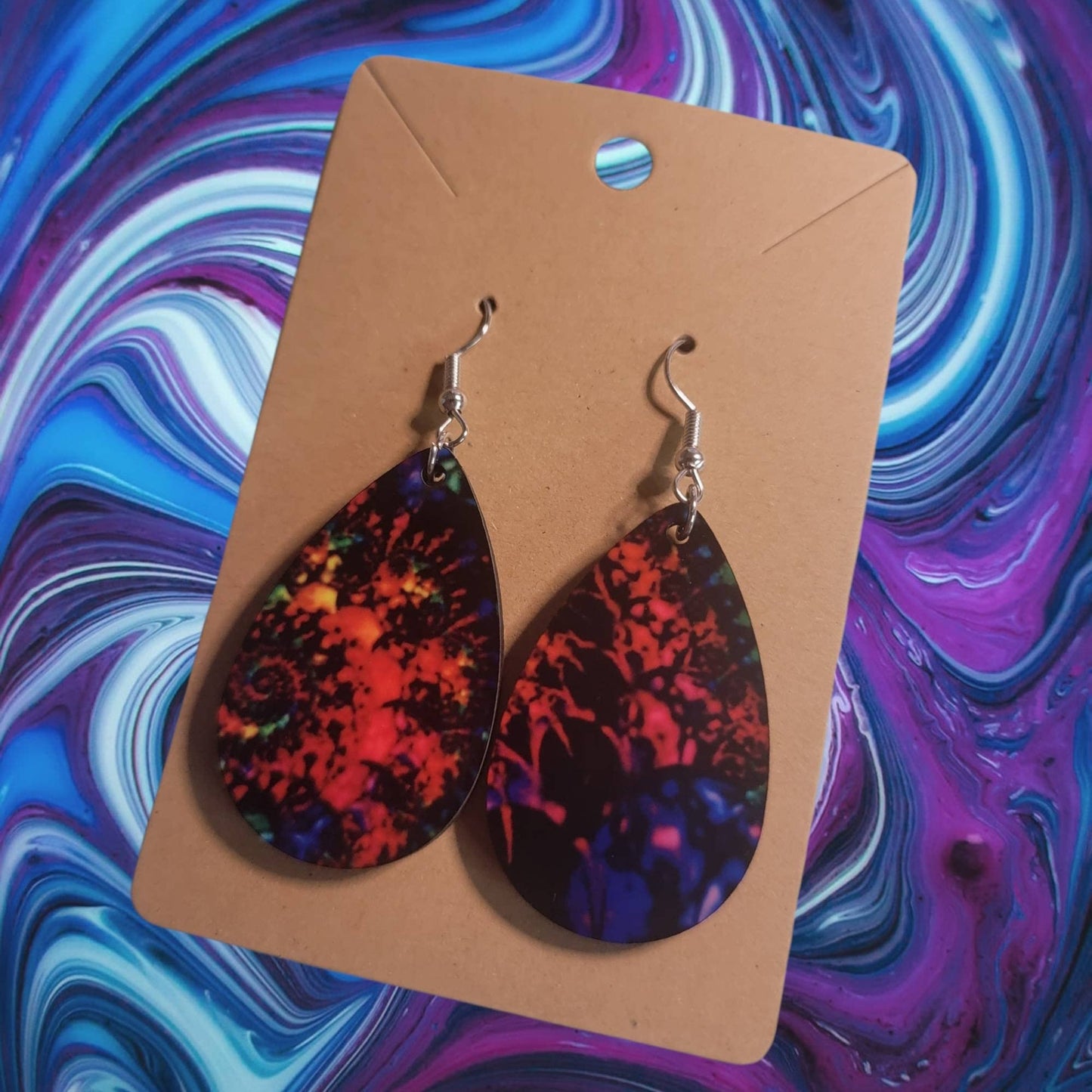 Tie Dye Earrings