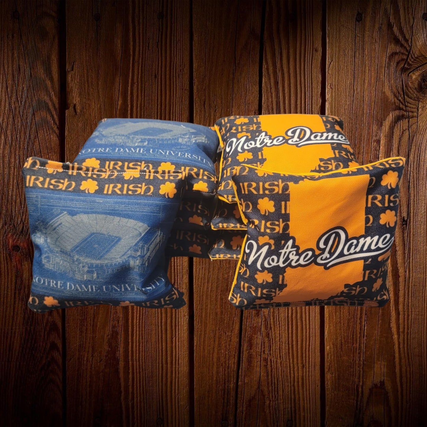 Notre Dame Cornhole Bags (8 bags)