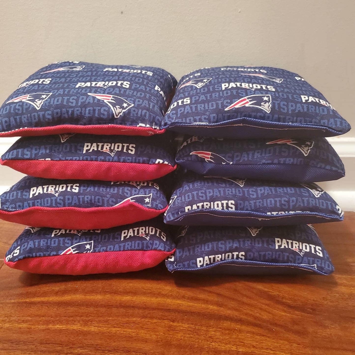 Patriots Cornhole Bags (8 bags)