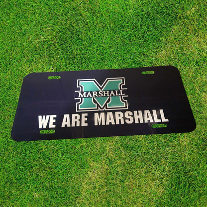 We are Marshall Front License Plate