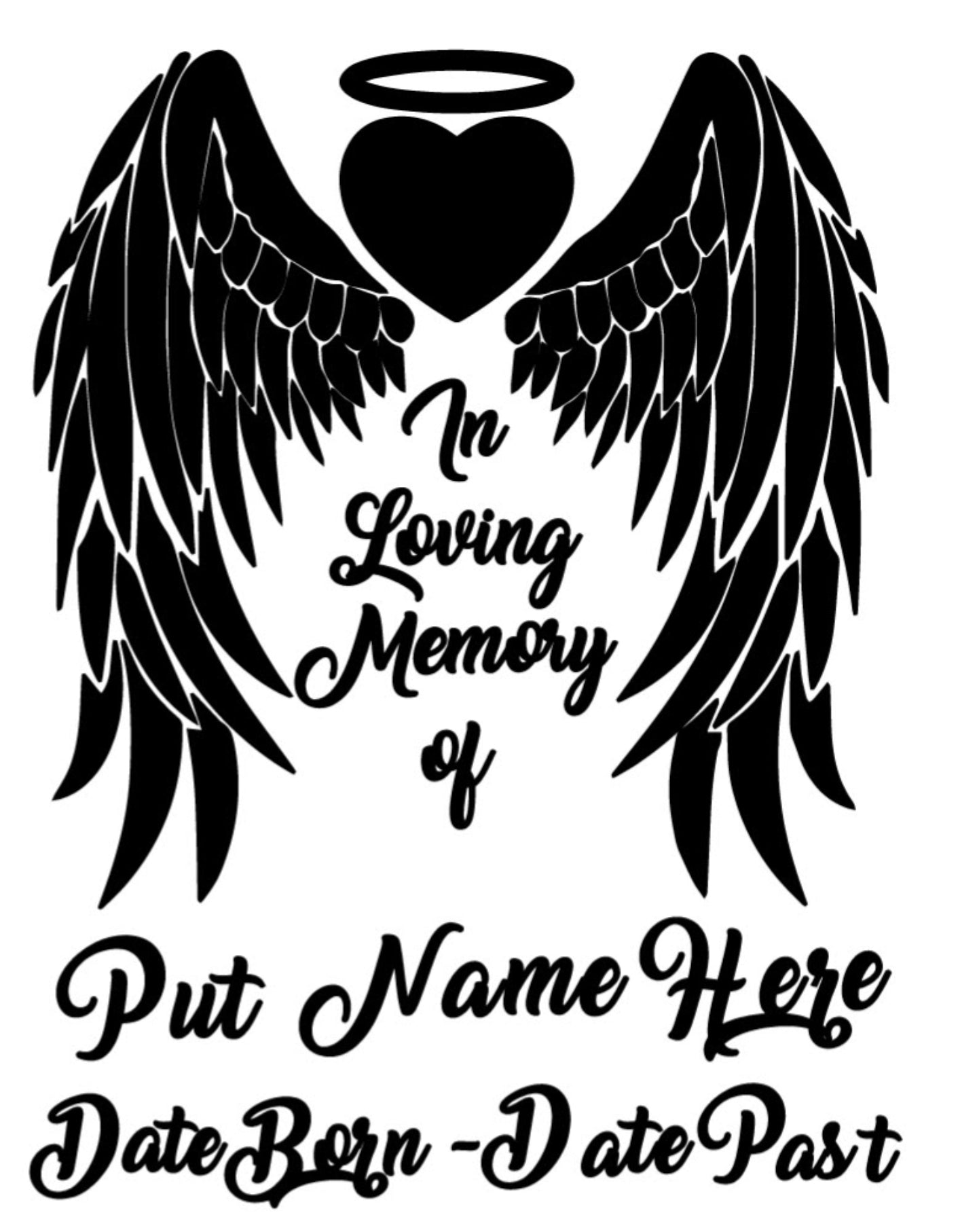 Memorial Decal