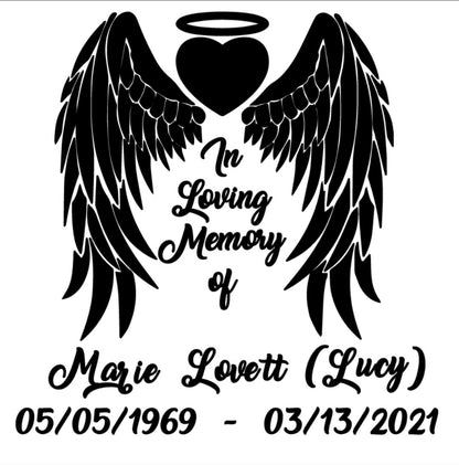 Memorial Decal