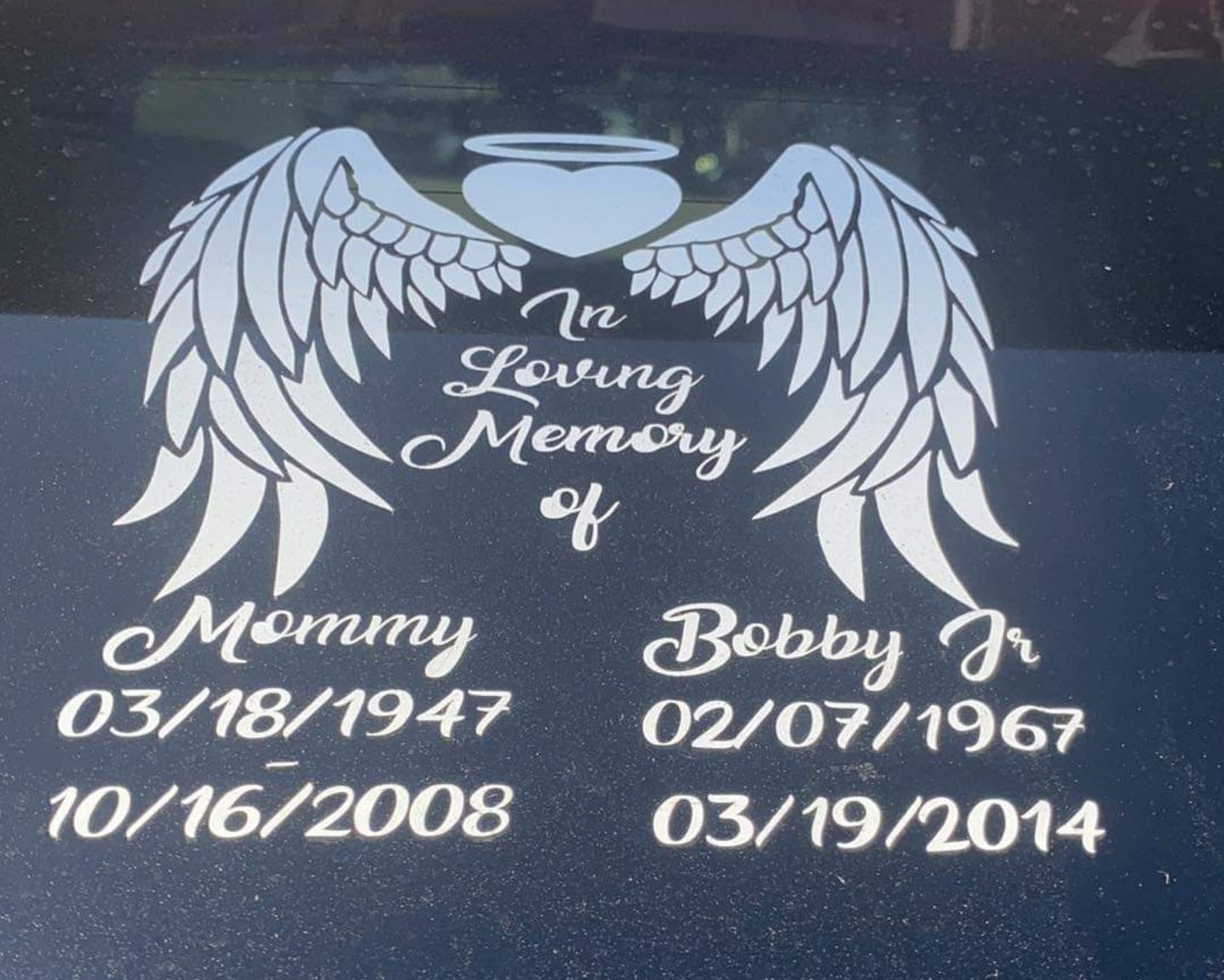 Memorial Decal